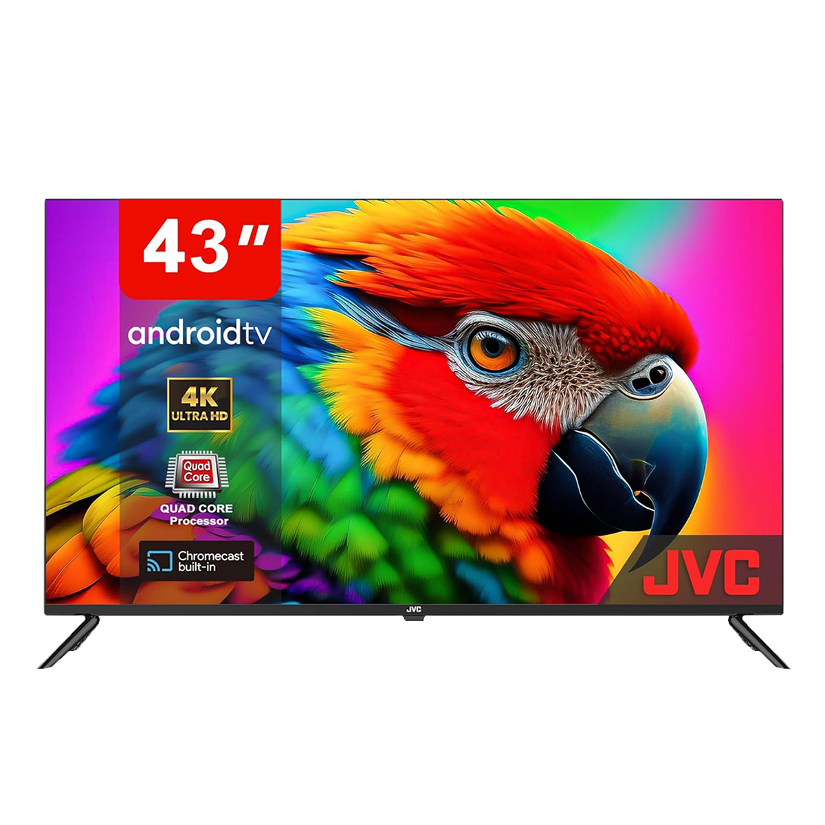 JVC 43 inch Smart TV, 4K UHD  Android 11 LED TV AV-H437115A11