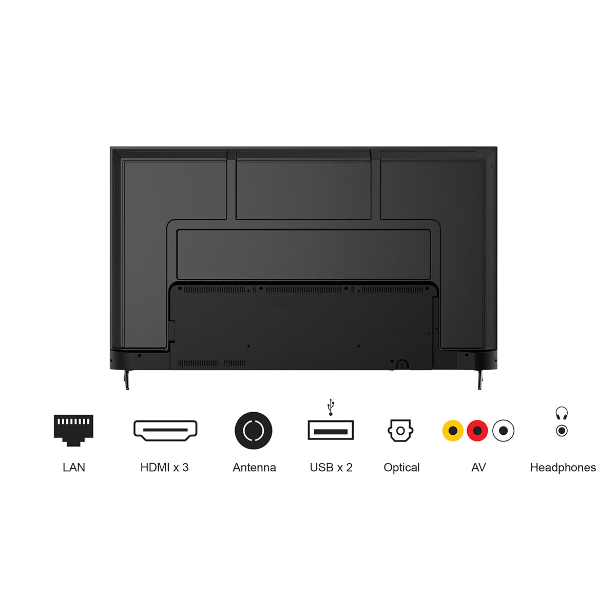 JVC 65 inch Edgeless 4K Android 11 Smart TV UHD AV-H657115A11