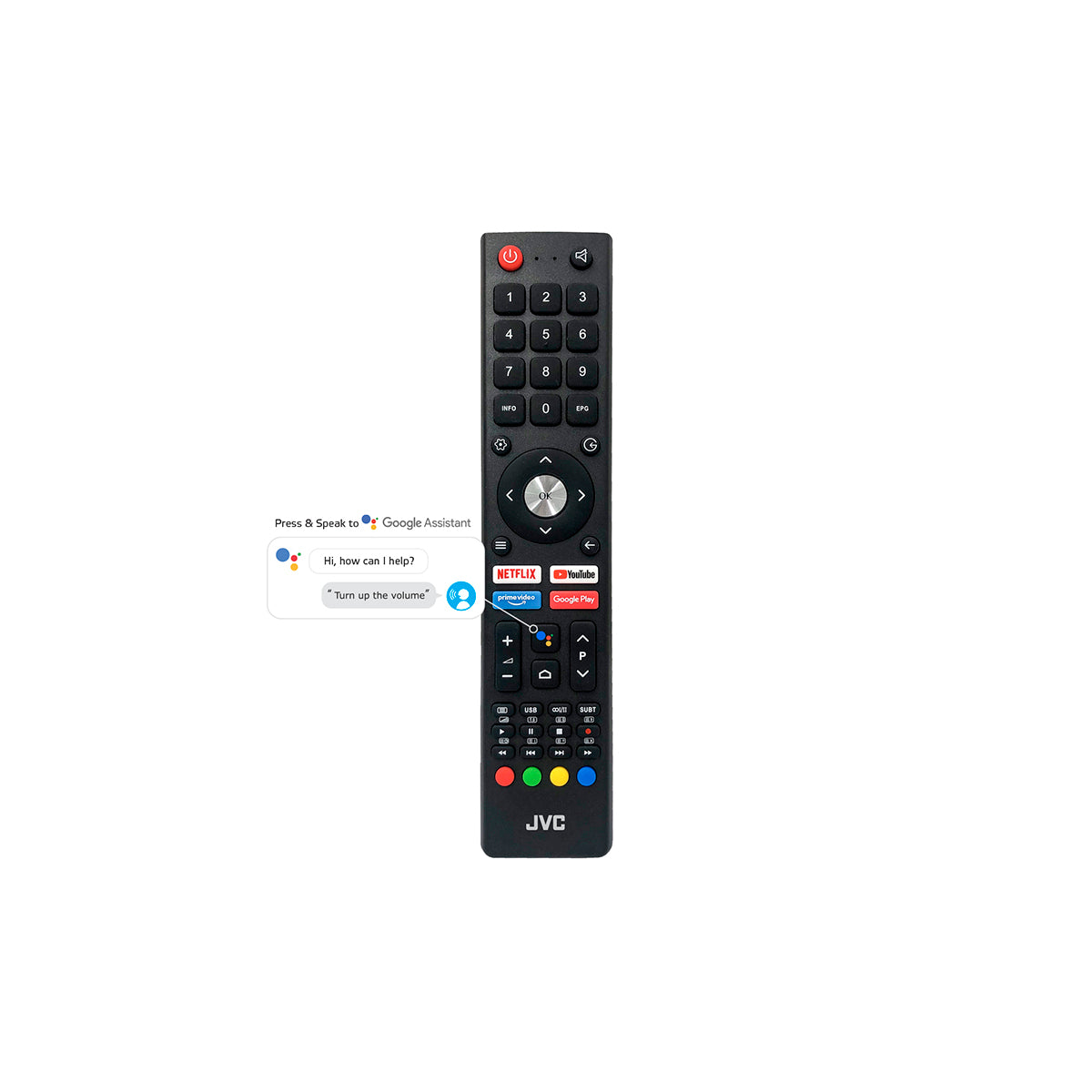 JVC 65 inch Edgeless 4K Android 11 Smart TV UHD AV-H657115A11