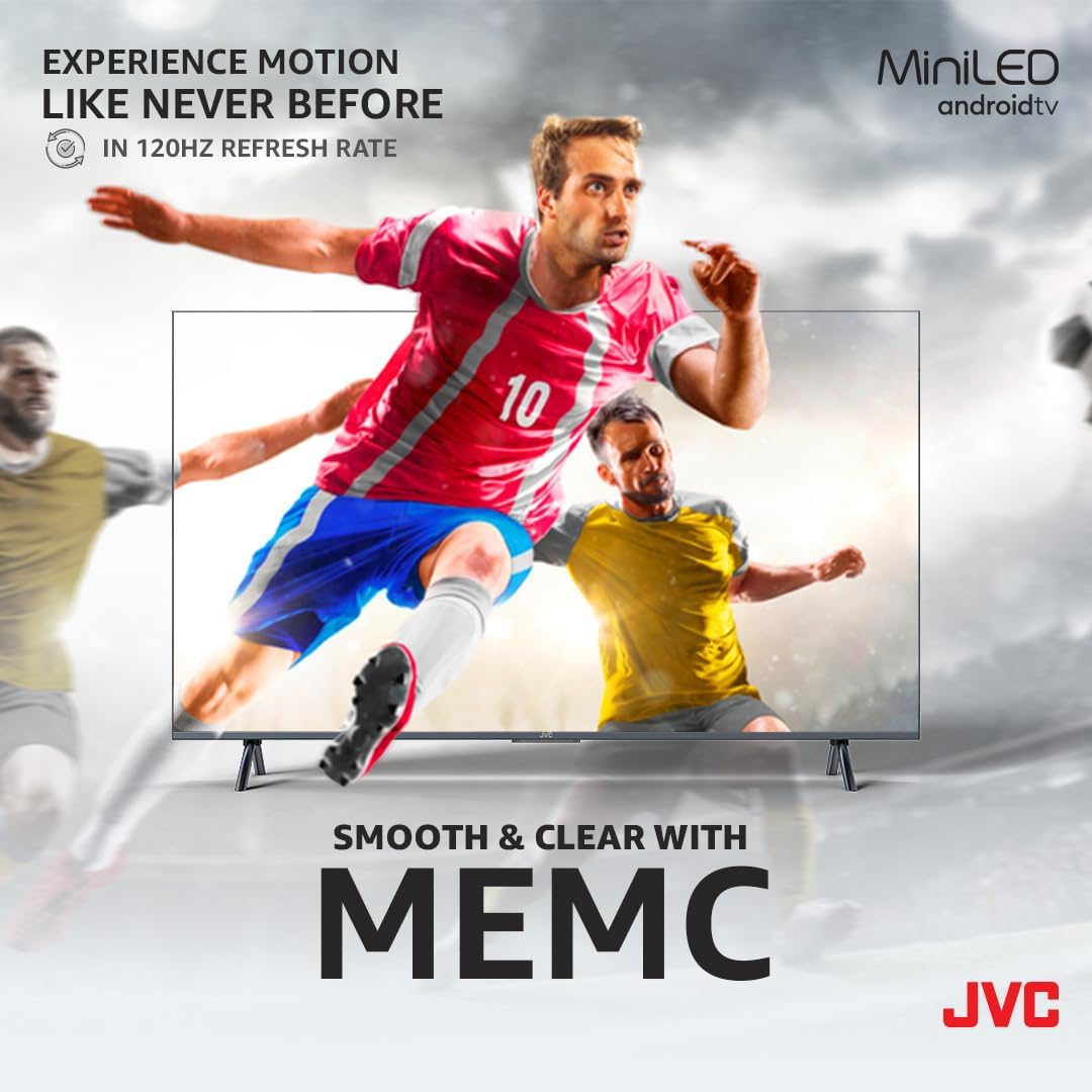JVC 98 inch UHD 4K miniLED Smart Android TV AV-J987145A