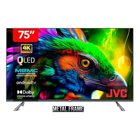 JVC 75 inch UHD 4K QLED Android TV AV-JQ757115A