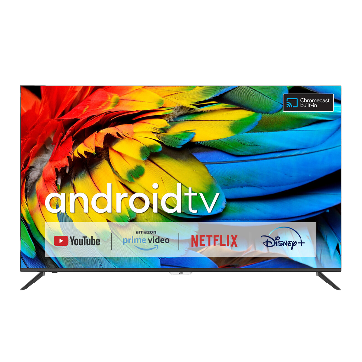 JVC 65 inch Edgeless 4K Android 11 Smart TV UHD AV-H657115A12