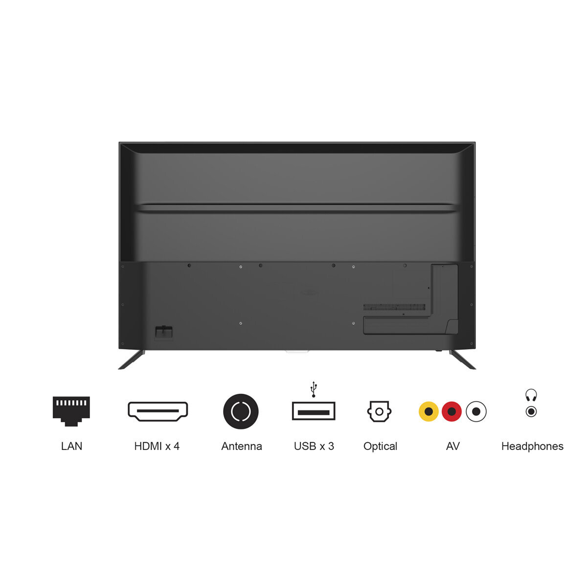 JVC 65 inch Edgeless 4K Android 11 Smart TV UHD AV-H657115A16