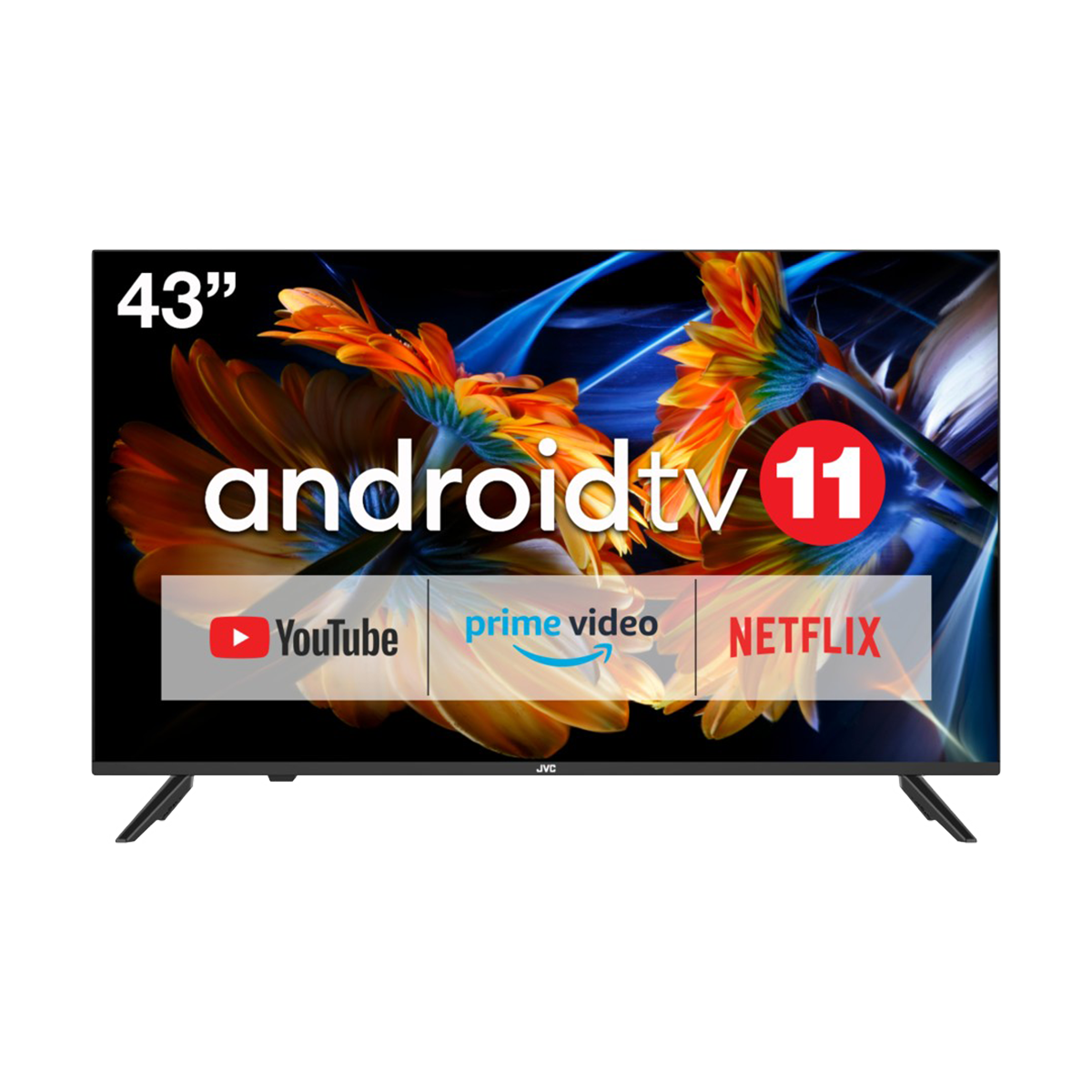 JVC 43'' Edgeless Full HD LED Android 11 TV LT-43N5135A