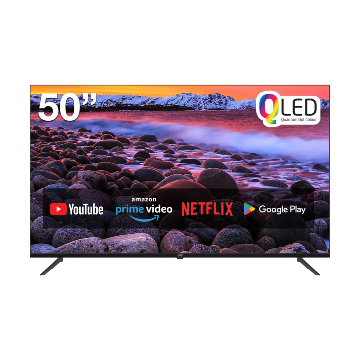 JVC 50" Edgeless 4K Ultra HD QLED Android TV - LT-50NQ7145A LT-50NQ7145A