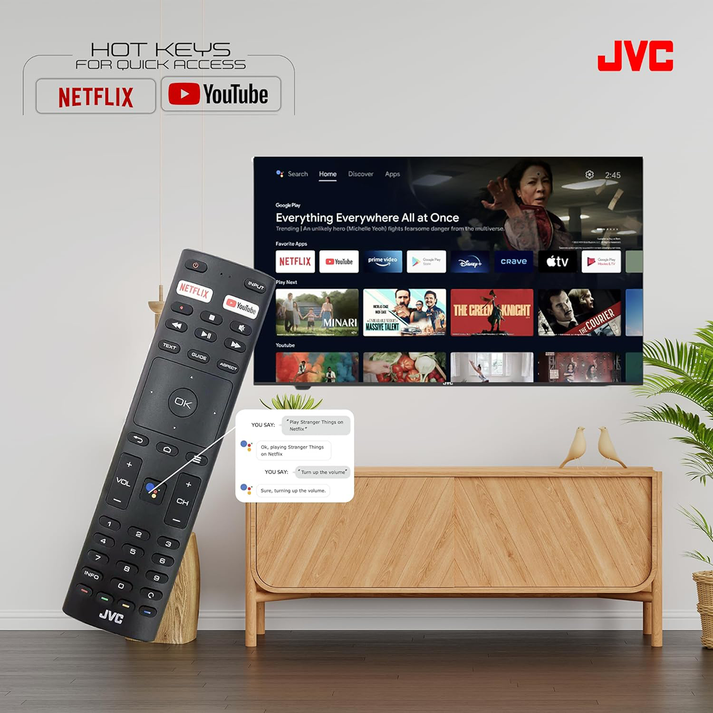 JVC 32 inch Smart LED Android TV AV-H323115A11