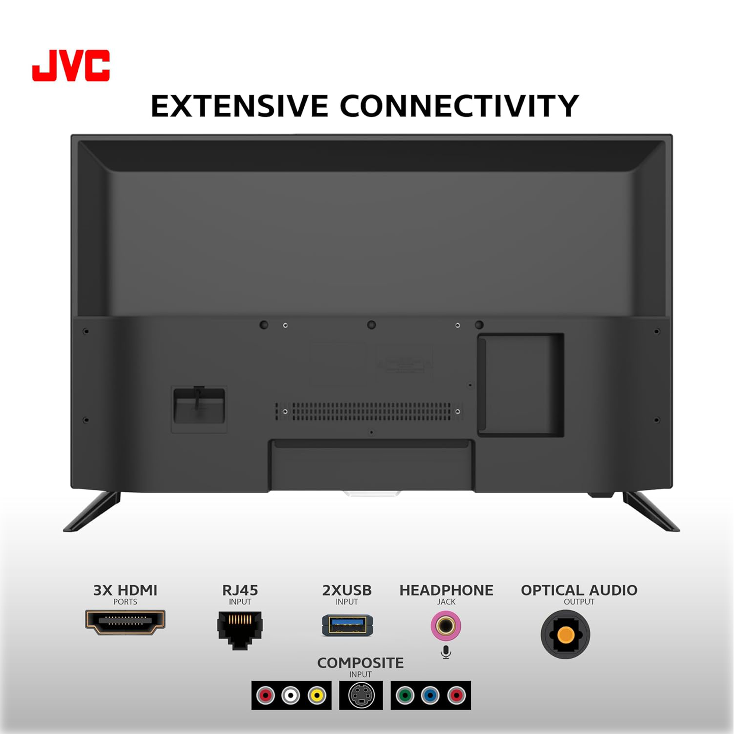 JVC 32 inch Smart TV Full HD Android TV LED Display  AV-H323115A17
