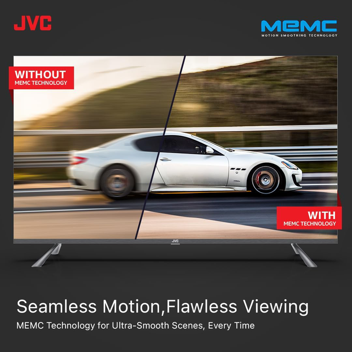 JVC 75 inch UHD 4K QLED Android TV AV-JQ757115A