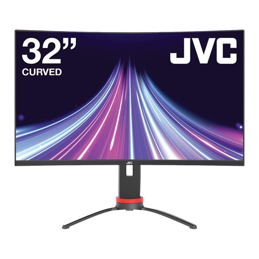 JVC 32 inch Curved Monitor QHD Gaming Monitor LT-GN32525A