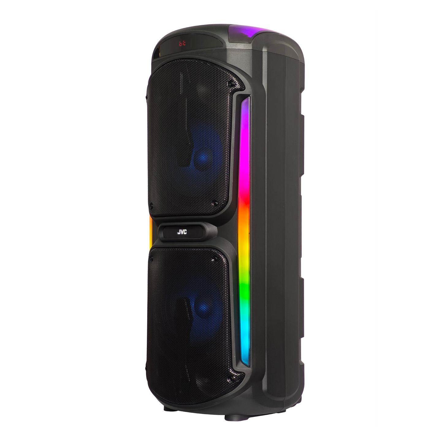 Karaoke Party Speaker - Bluetooth Rechargeable LED Speaker with FM Radio & Microphone Input